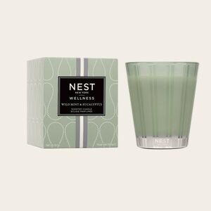 Nest Wild Mint & Eucalyptus Classic Candle | Home Scented Soy Wax